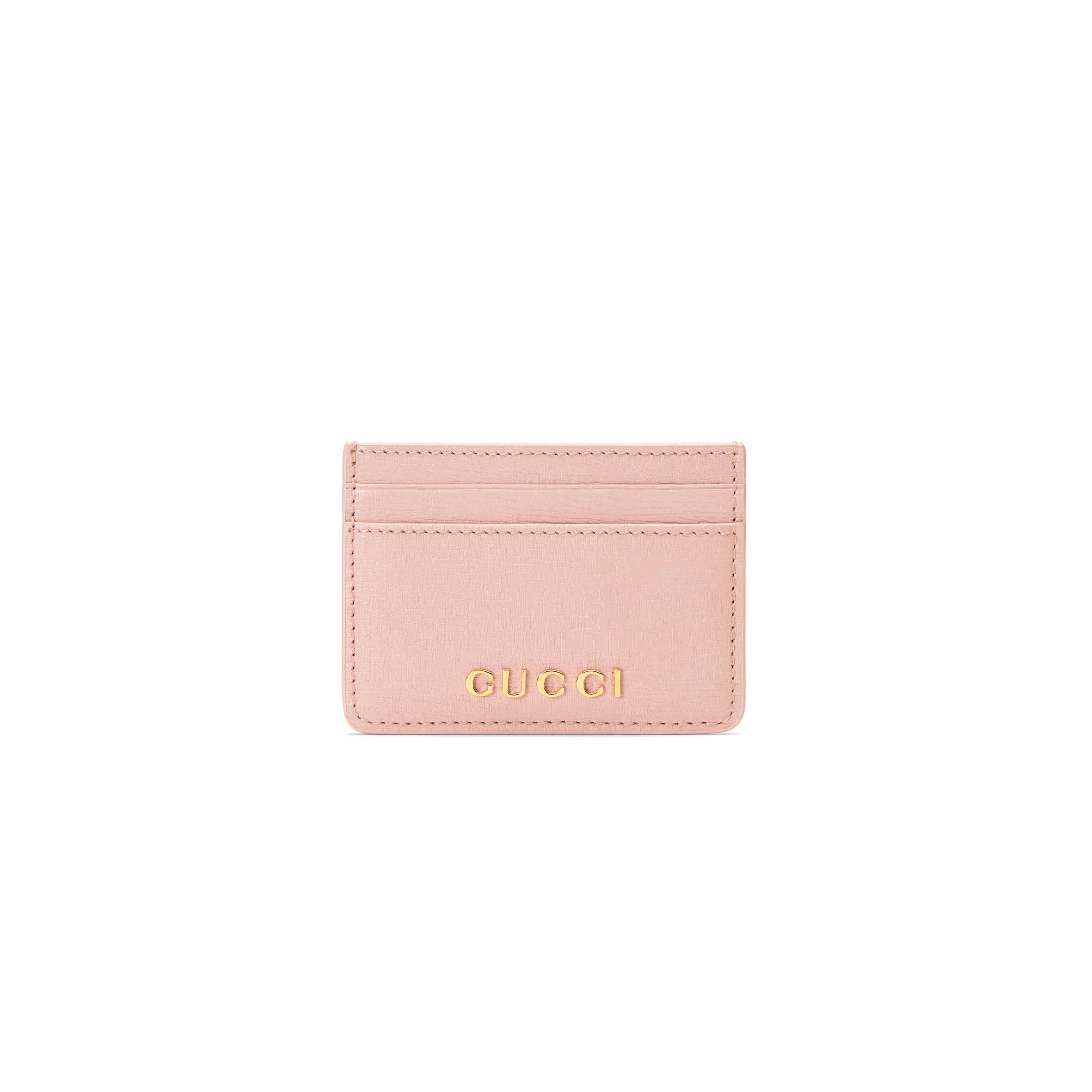 GUCCI CARD CASE WITH GUCCI SCRIPT 773428 (10*7cm) GUCCI CARD CASE WITH GUCCI SCRIPT 773428 (10*7cm)